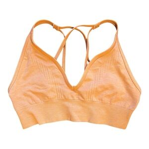Lululemon Strappy Sports Bra – Peach (Tag Missing)